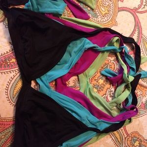 Halter swim top